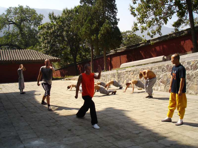 Training im Shaolin Tempel