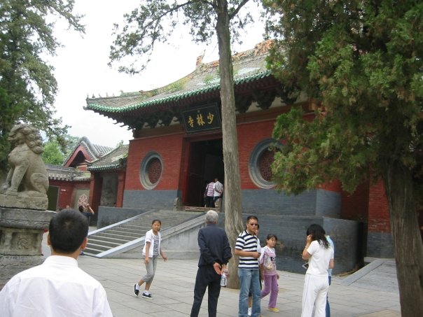 Eingang zum Shaolin Tempel...